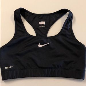 Nike Fit Dry Pro black Sports Bra